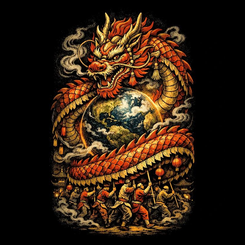 Danse du Dragon Drachentanz