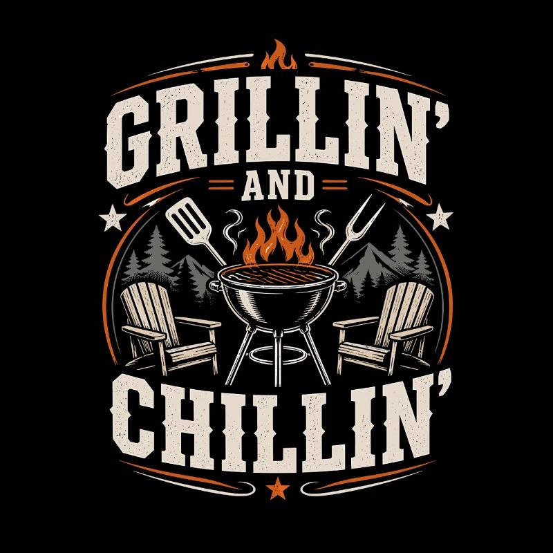 Dad Father Grill Master Hero Fun BBQ