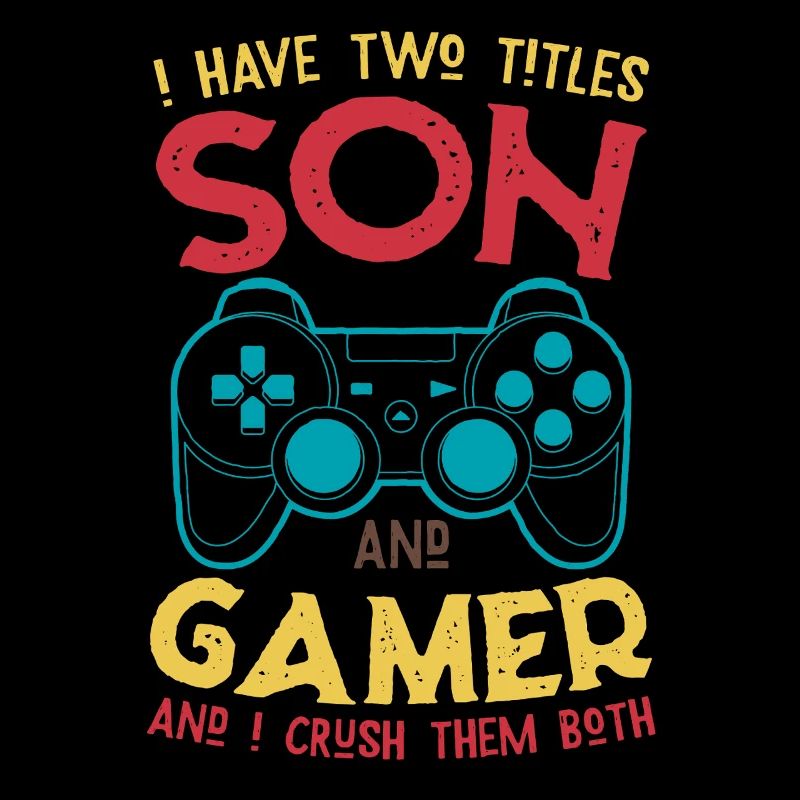 SON & GAMER – Crush Them Both | Geschenk Jungs