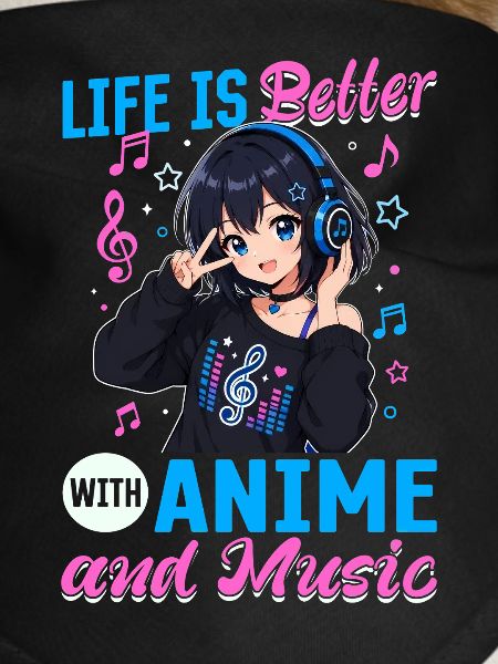Anime and Music Chibi