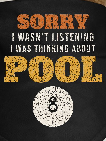 Thinking About Pool Funny
