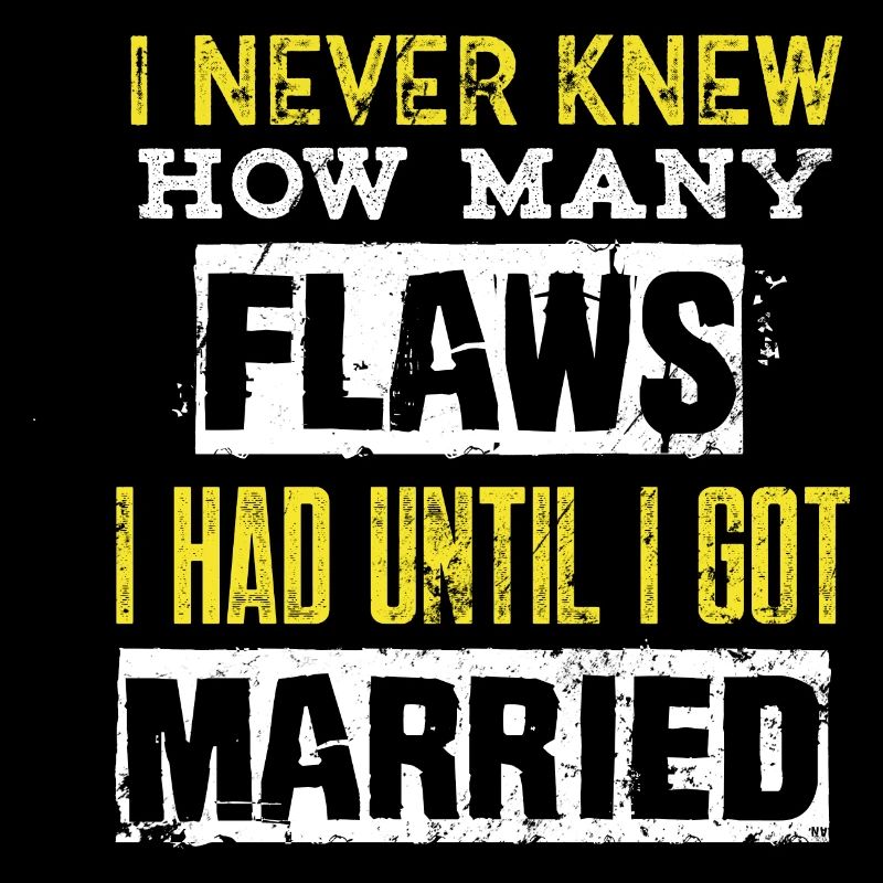 Ehe fehlerhafter Ehemann Ehefrau Ehepartner lustig verheiratet