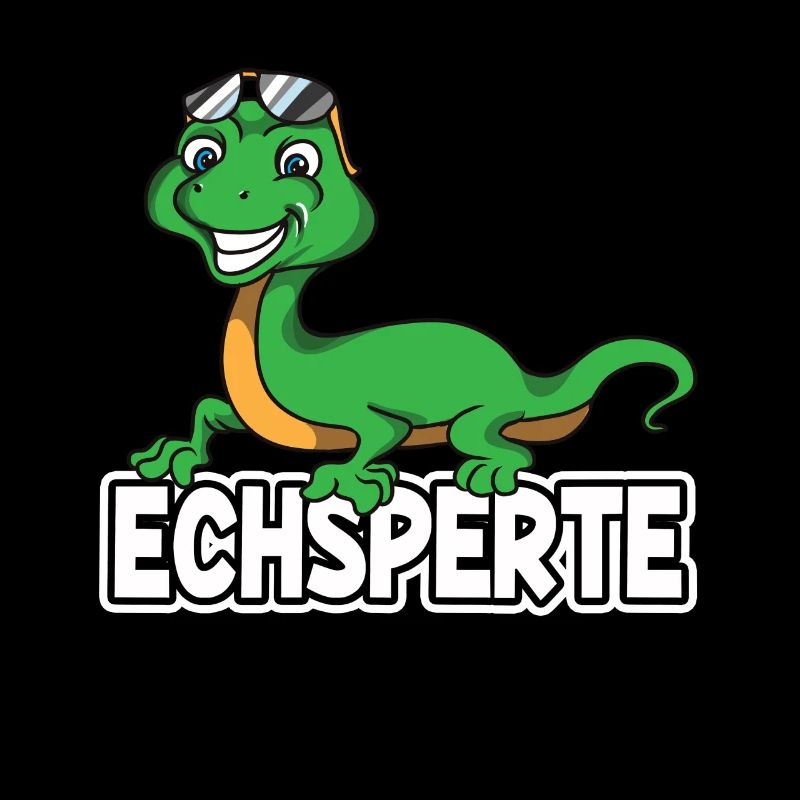 Echsperte Echse Reptilien Eidechse Experte Spruch