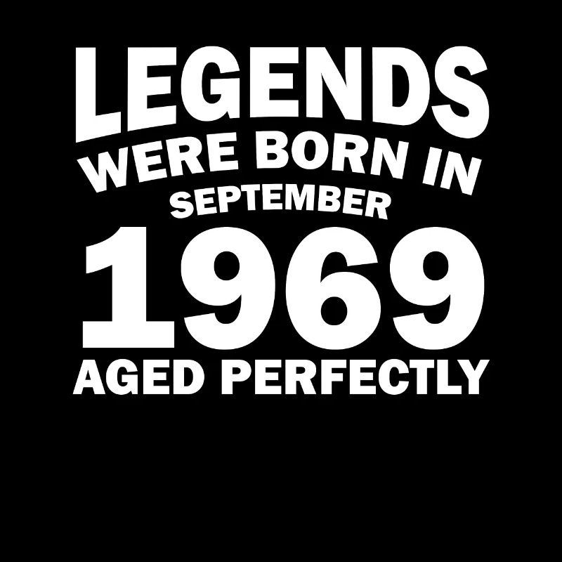 52e anniversaire septembre 1969 Idée cadeau