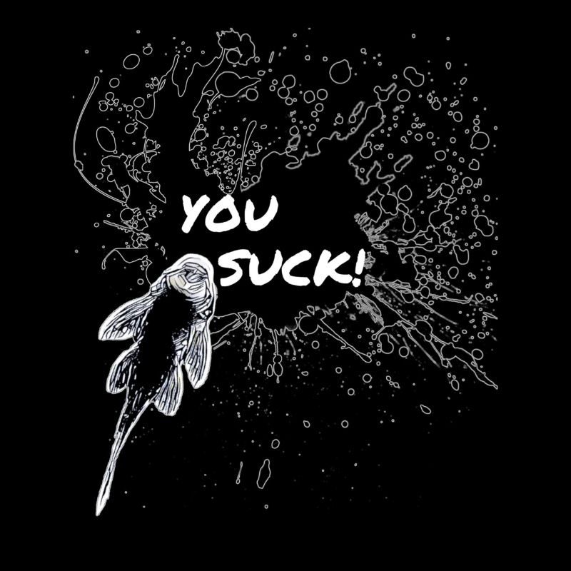 Vous sucez Pleco Keeper Sucker Fish Design