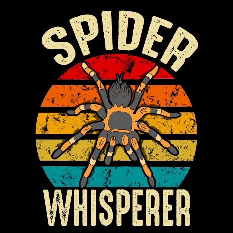Funny Spider Whisperer Tarantula Owner Retro