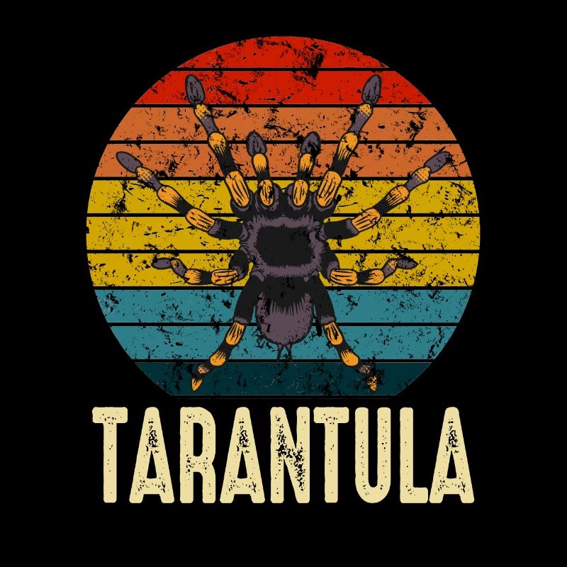 Retro Tarantel Besitzer Haustier Spinne
