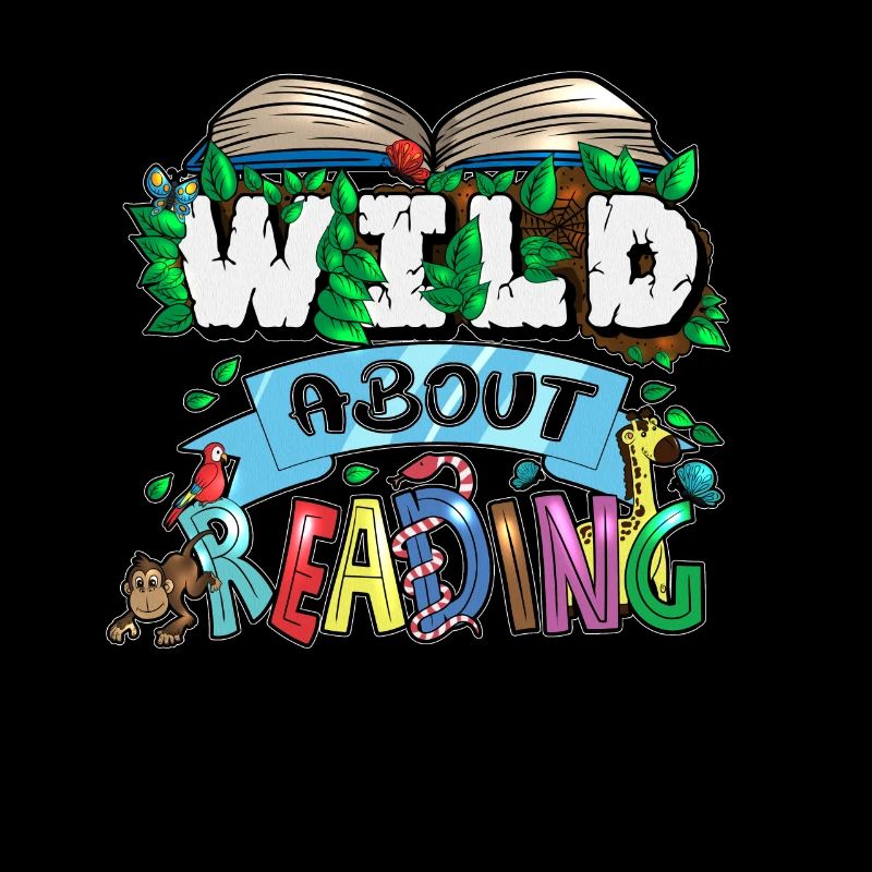 Wild About Reading Book Wilderness Animals Elementary School