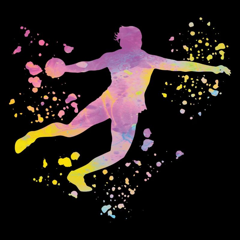 Diskuswerfer Colorsplash Diskuswurf