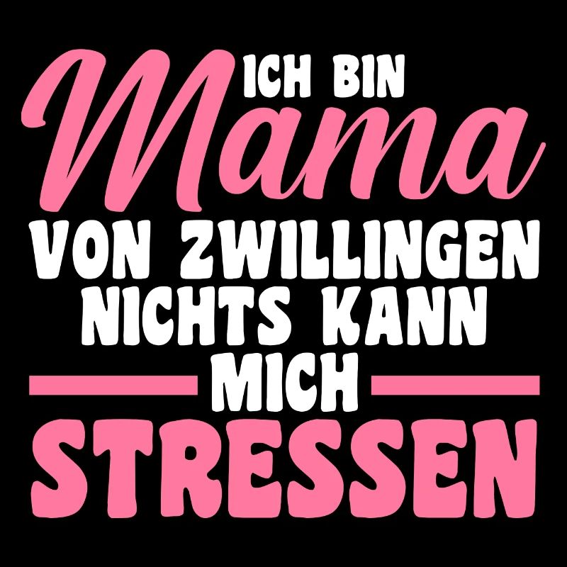 Mutter Zwillinge Zwillings Mama