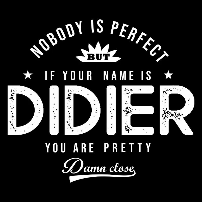 Didier personalized gift first name didier