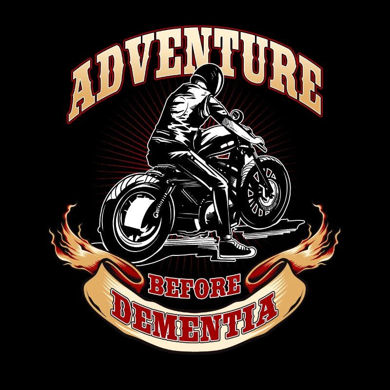 Adventure Before Dementia, Biker, Motorcycle
