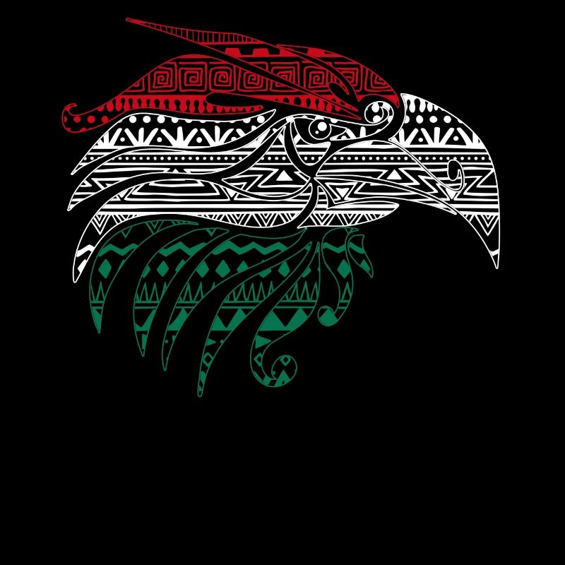 Aigle mexicain de style aztèque,