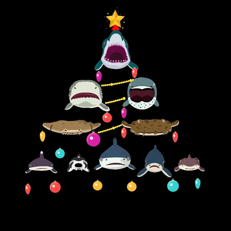 Requin, Requins, Arbre de Noël Shakr