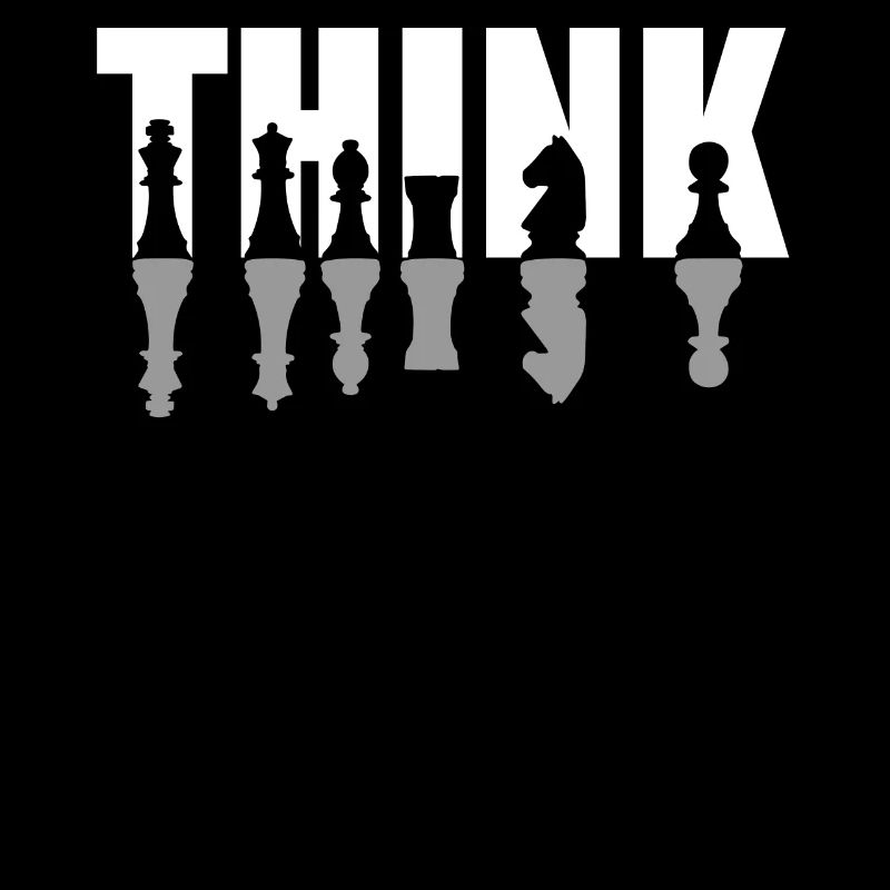 Chess player, chess game US flag