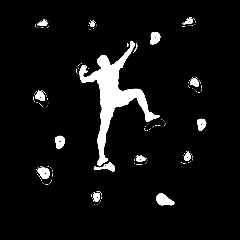 Wall climbers, ascent, boulders