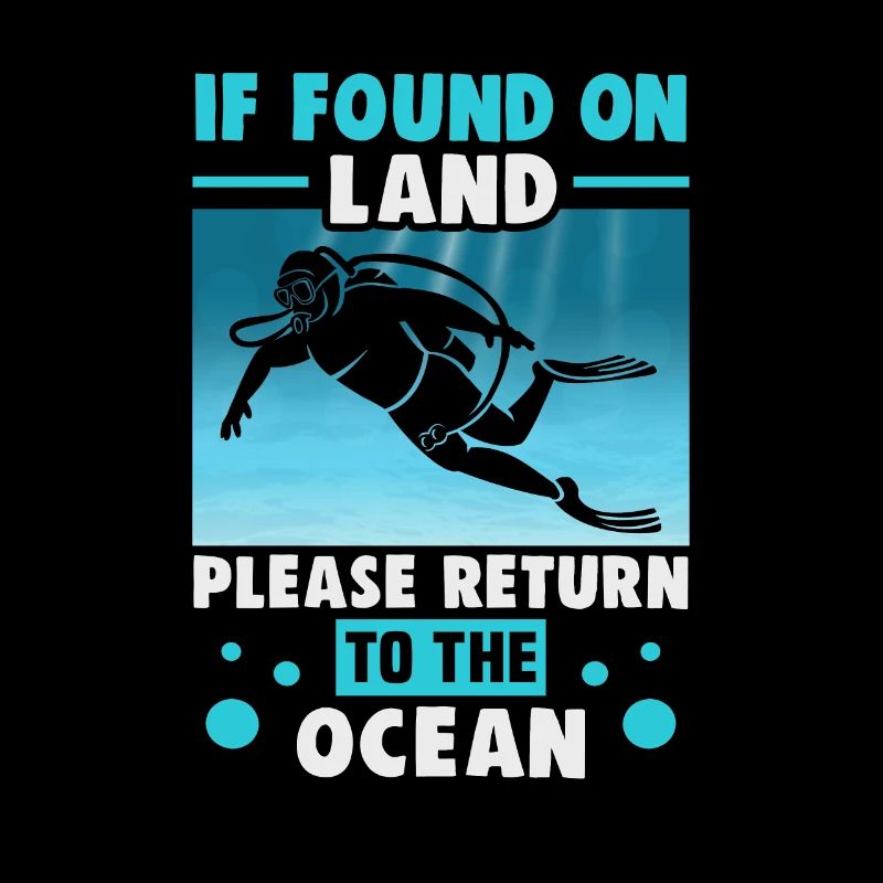 Scuba Diver Design Instructor Snorkeling