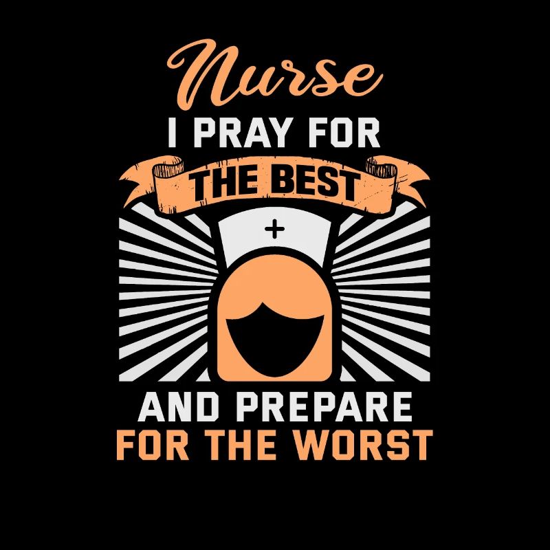 Pflegerin Nurse Je prie pour le Krankenschwester