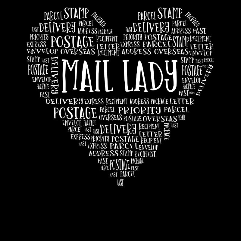 Dame de la poste, livraison postale