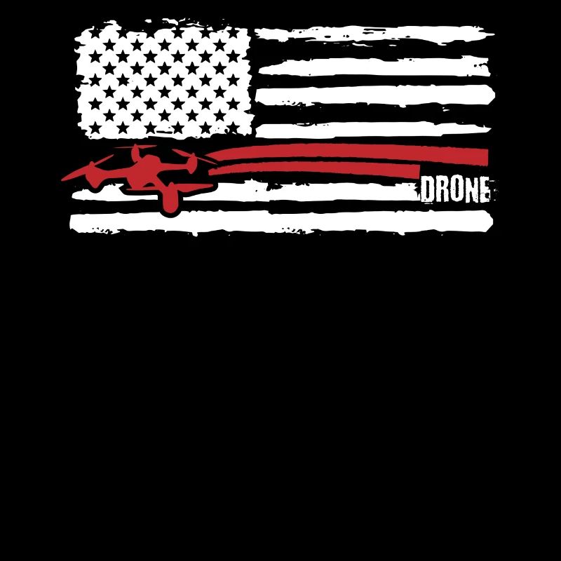 Drone Flying, Drones, Drone drapeau américain