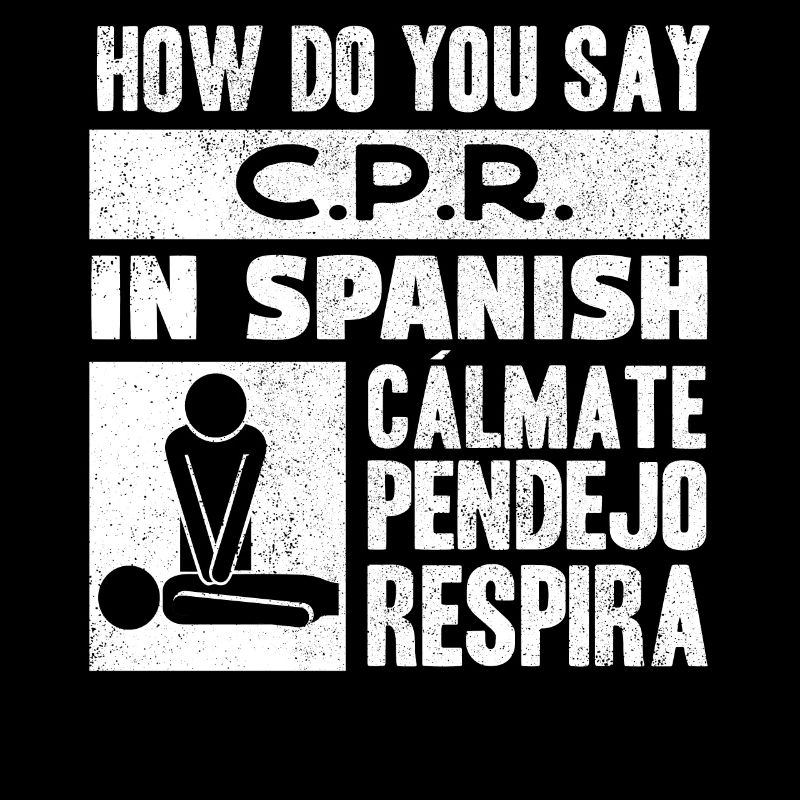 Comment dire RCR en espagnol? Calmer Y Respira