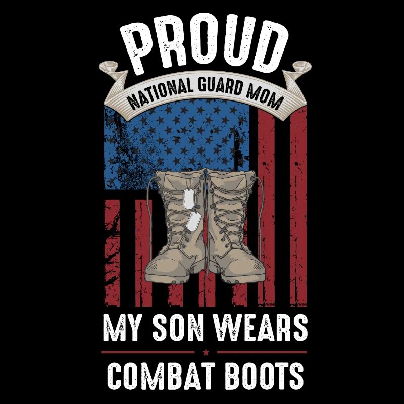 Stolze Nationalgarde Mutter