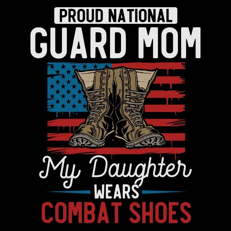 Stolze Nationalgarde Mutter