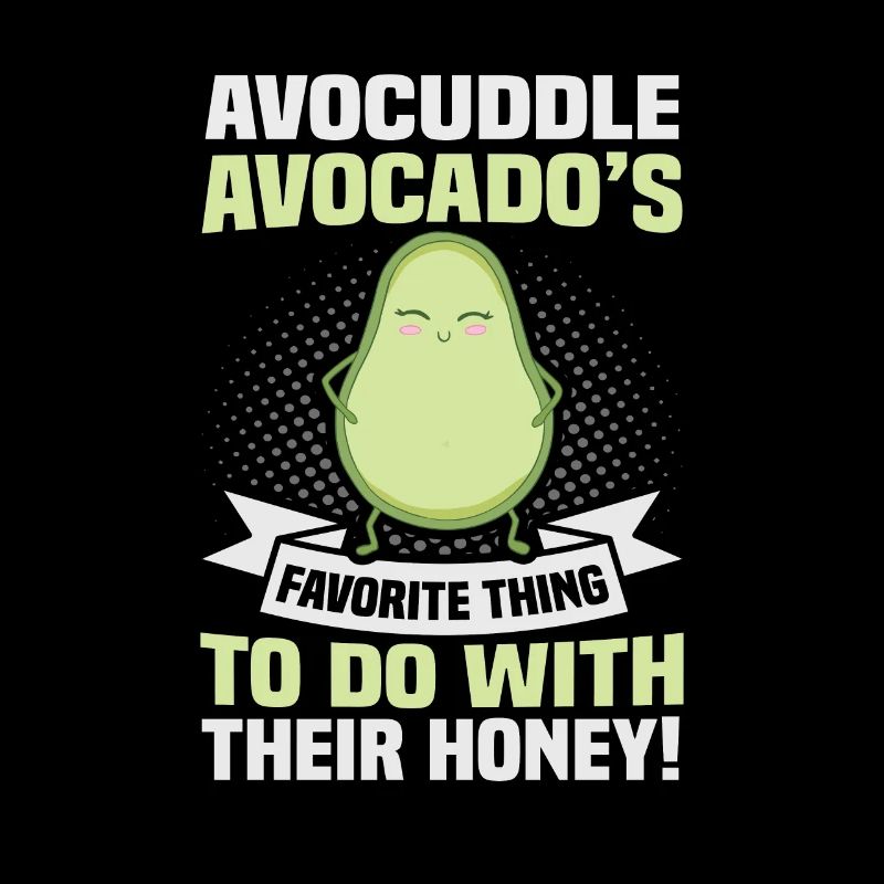Avocado design for vegetarians and vegans