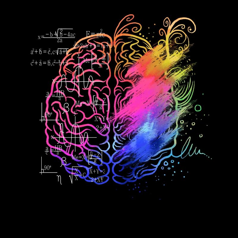 Professeur d’art cerveau, professeur de mathématiques