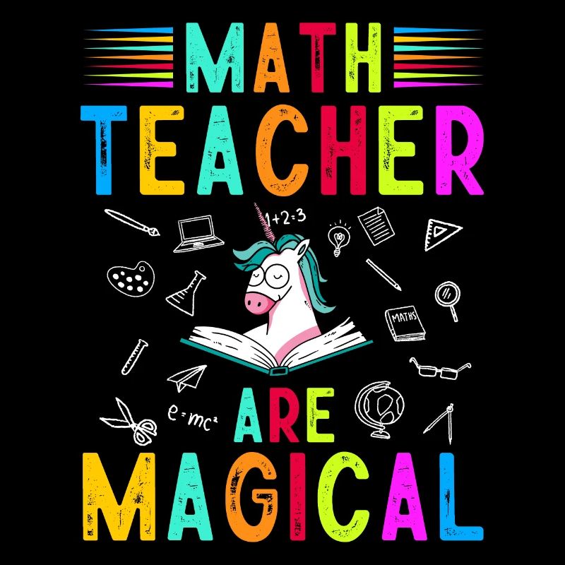 Professeur de mathématiques Licorne