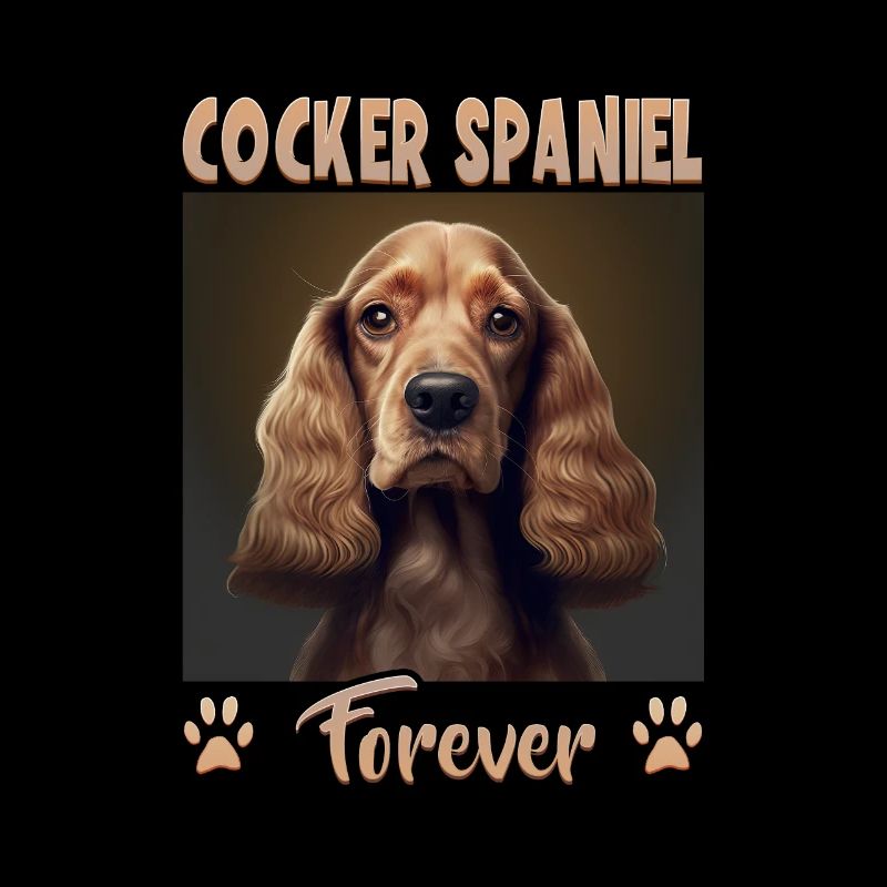 Dog saying Cocker Spaniel for dog lovers
