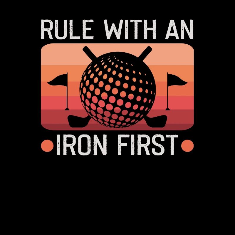 Instructeur de golf Golfeur Design pour les golfeurs