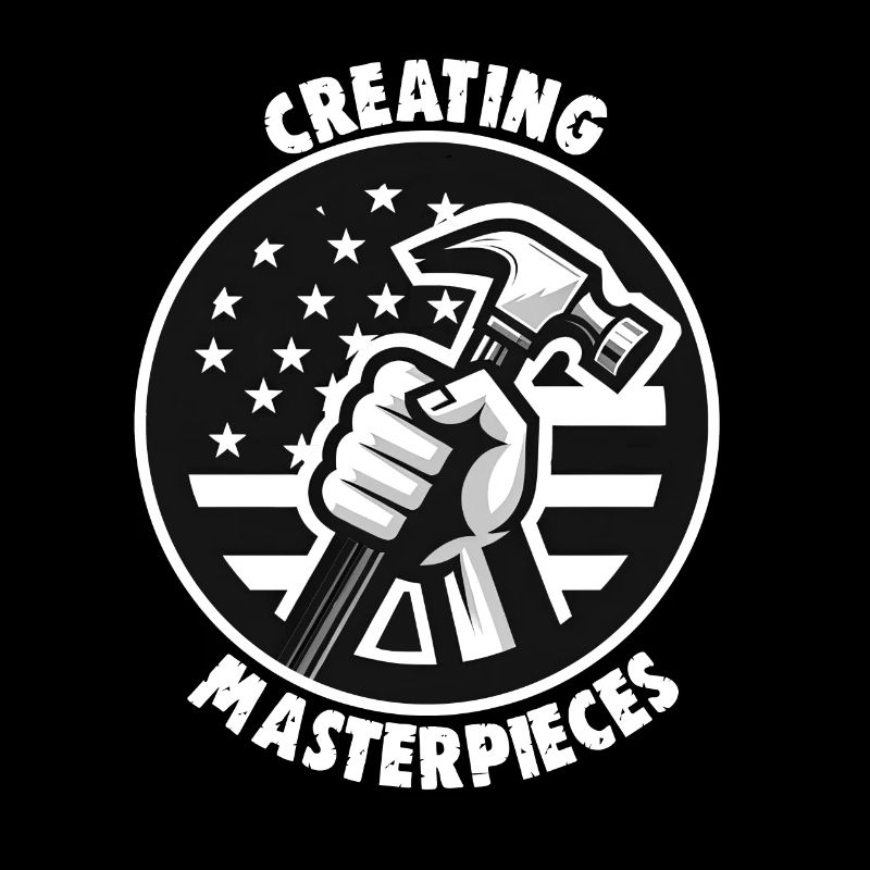 Handwerker Papa Creating Masterpieces Heimwerker