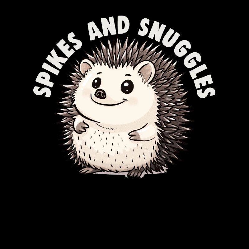 Mignon Hérisson Amoureux Drôle Hérisson Drôle Hérisson Mignon