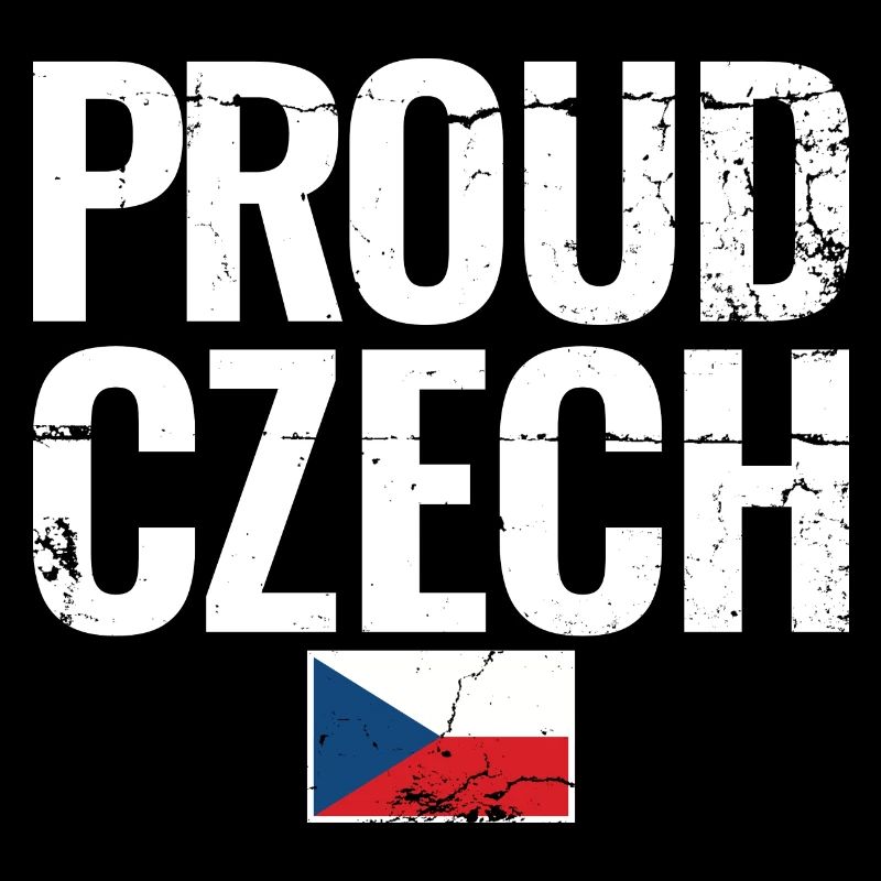 Fier République tchèque Drapeau tchèque tchèque