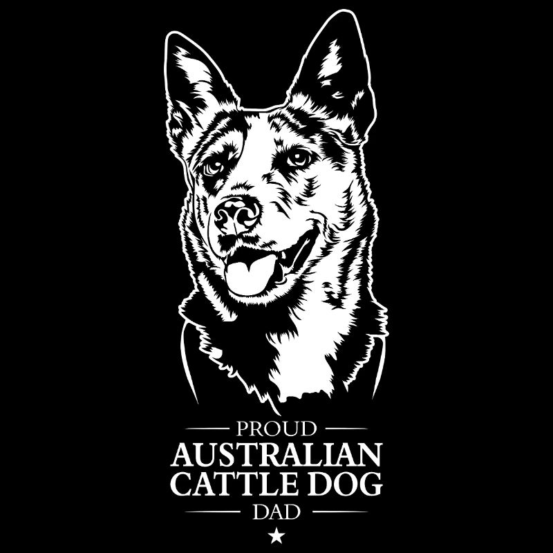 Australian Cattle Dog Dad Hunde Wilsigns