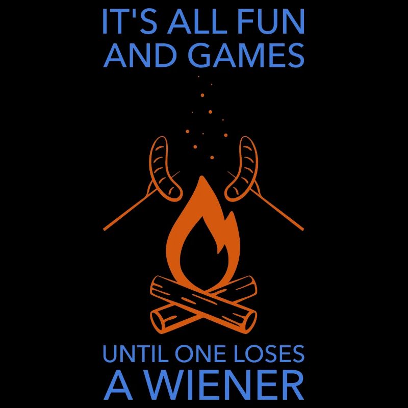 Camping Campfire Viennese Caravan Gift