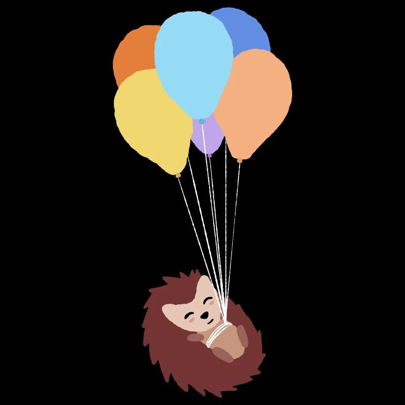 Igel Luftballon Geschenk