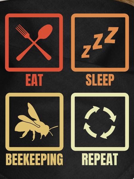 Eat Sleep Beekeeping Repeat