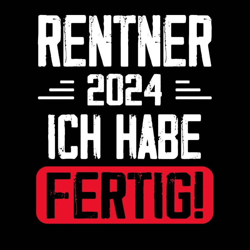 Rentner 2024 Ruhestand Geschenk