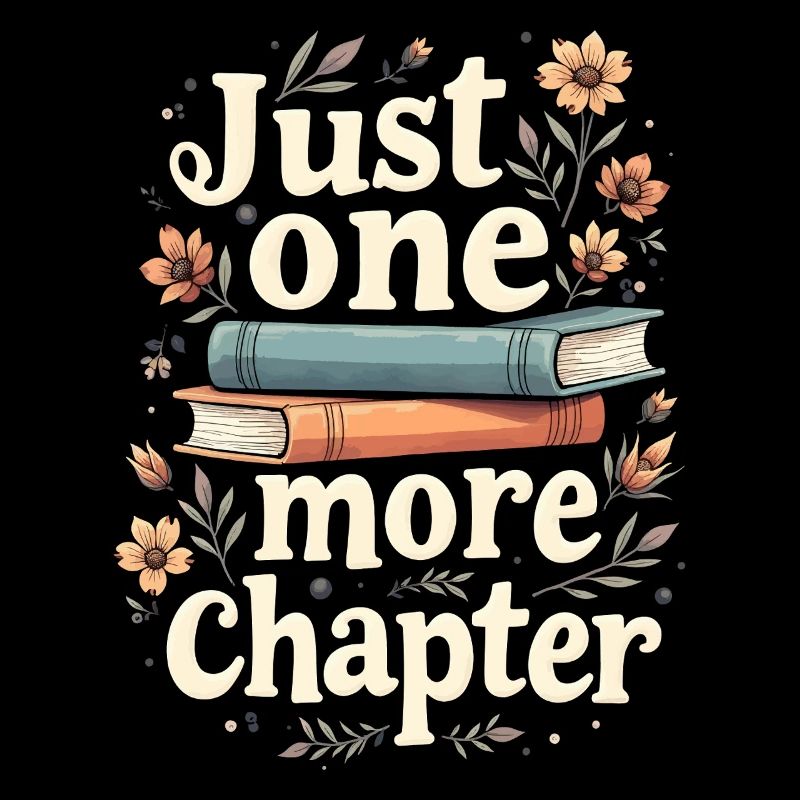 Just One More Chapter Book Reading - Book Lover