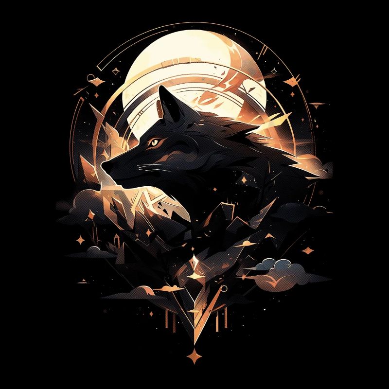 Wolf Digital Artwork Animal