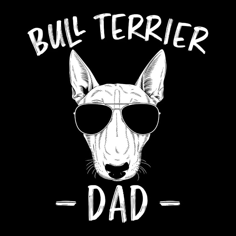 Bull Terrier Dad Scretch