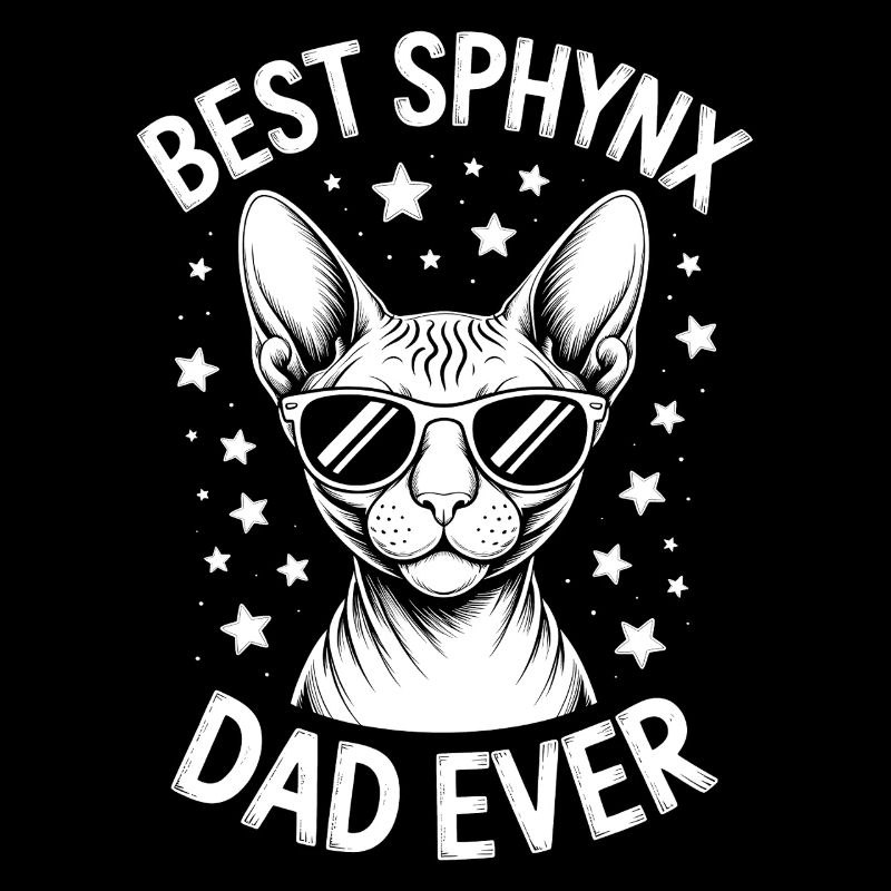 Chat Sphynx Disant Drôle Chat Sphynx Cadeau