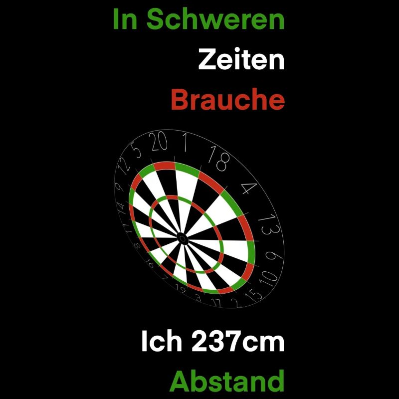 Dartspieler Dartscheibe Geschenk