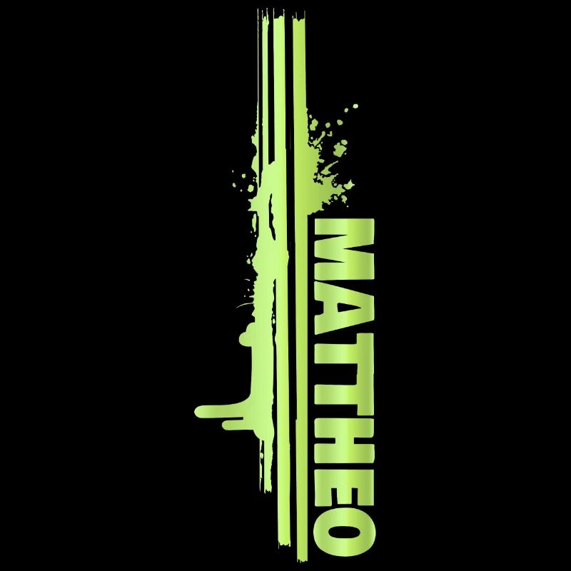 Mattheo als Farbklecks
