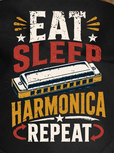 Instrument Harmonica Repeat Music Harmonica