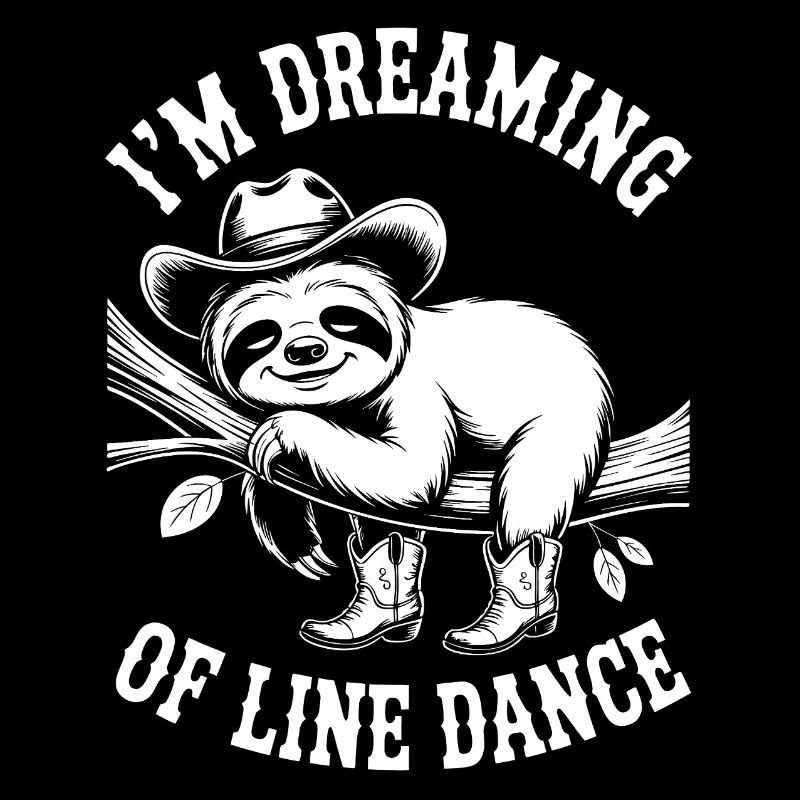 Sloth in line dancing dream