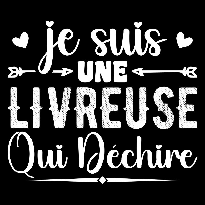 Ich bin ein Liefermädchen, das rockt