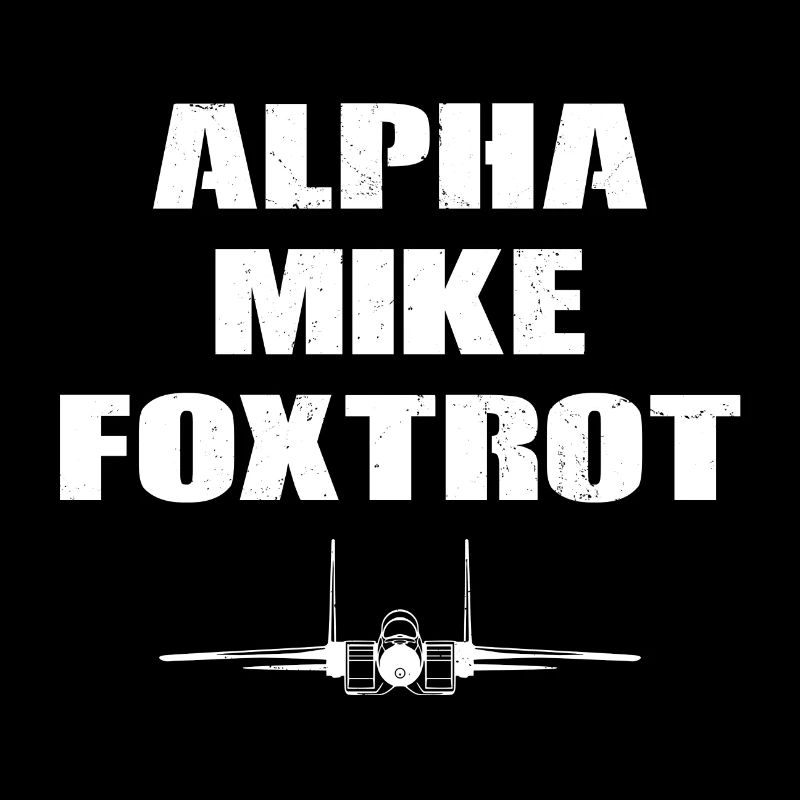Alpha Mike Foxtrot Fighter Jet